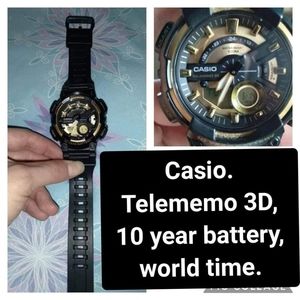 Casio Telememo 3D watch